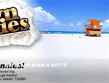 Tablet Screenshot of bubblebuttscenes.com